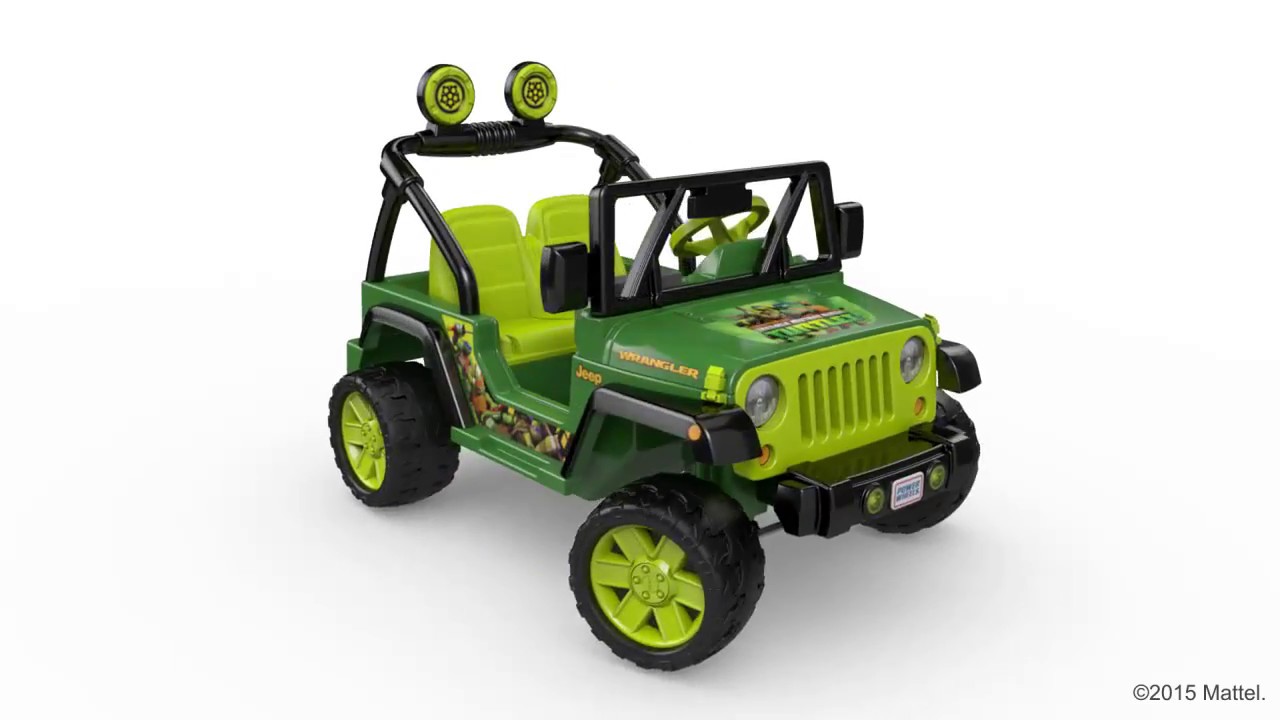 Detail Ninja Turtles Power Wheels Jeep Nomer 12