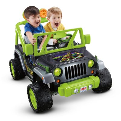 Detail Ninja Turtles Power Wheels Jeep Nomer 3