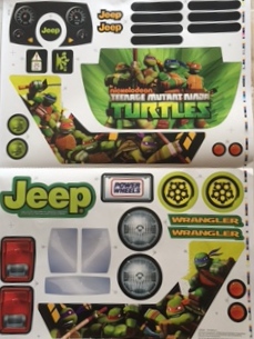 Detail Ninja Turtles Power Wheels Jeep Nomer 26