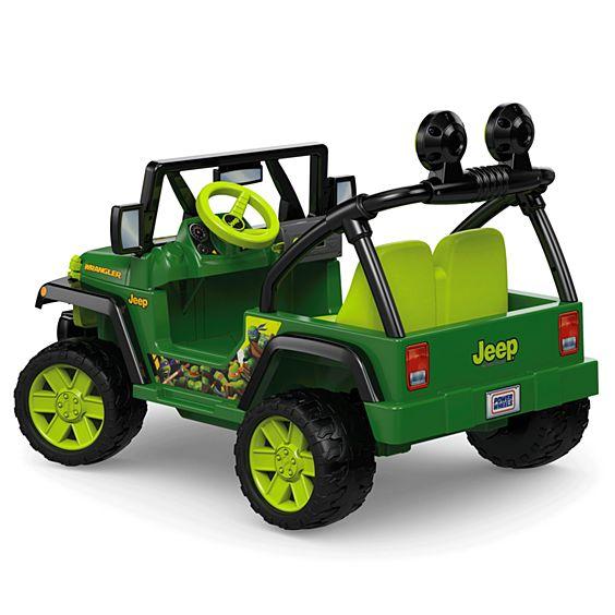 Detail Ninja Turtles Power Wheels Jeep Nomer 4