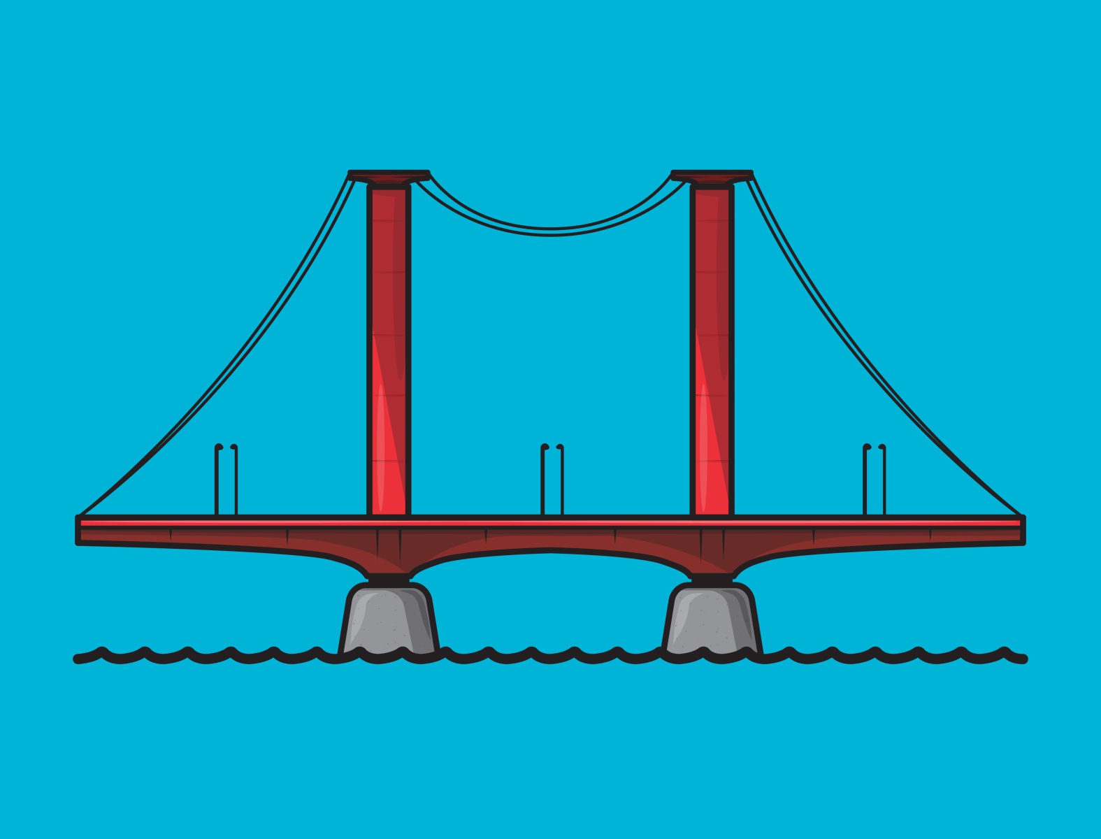Detail Logo Jembatan Ampera Nomer 2