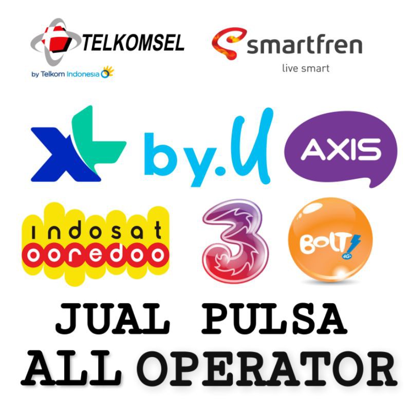 Detail Logo Jual Pulsa All Operator Nomer 6