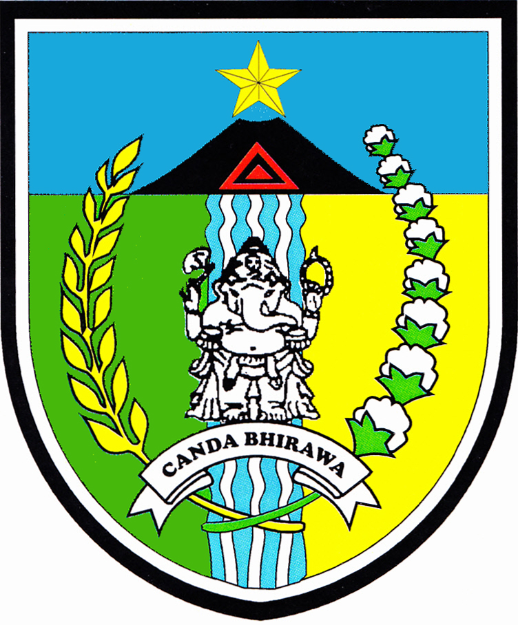 Logo Kabupaten Kediri Hitam Putih - KibrisPDR