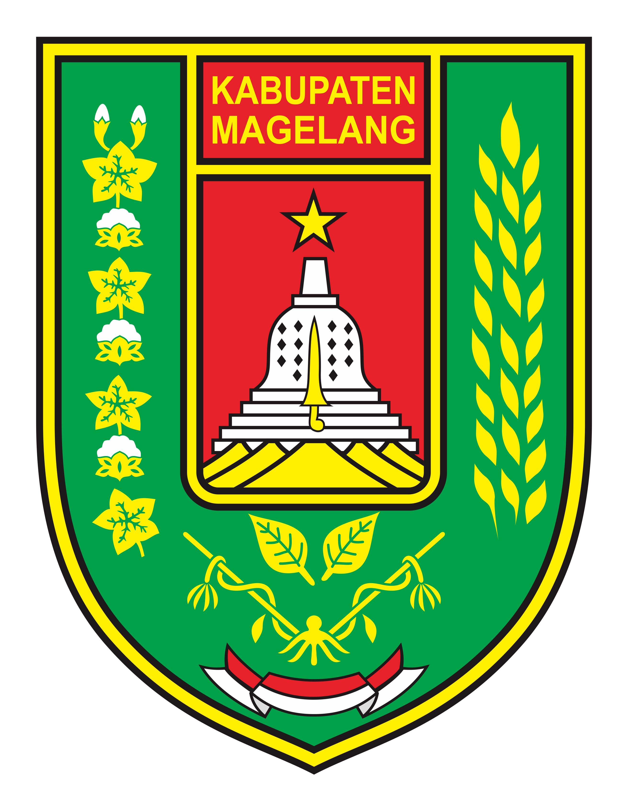 Detail Logo Kabupaten Magelang Hitam Putih Nomer 2