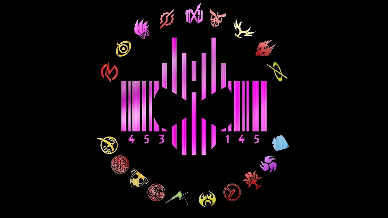 Detail Logo Kamen Rider Heisei Nomer 13