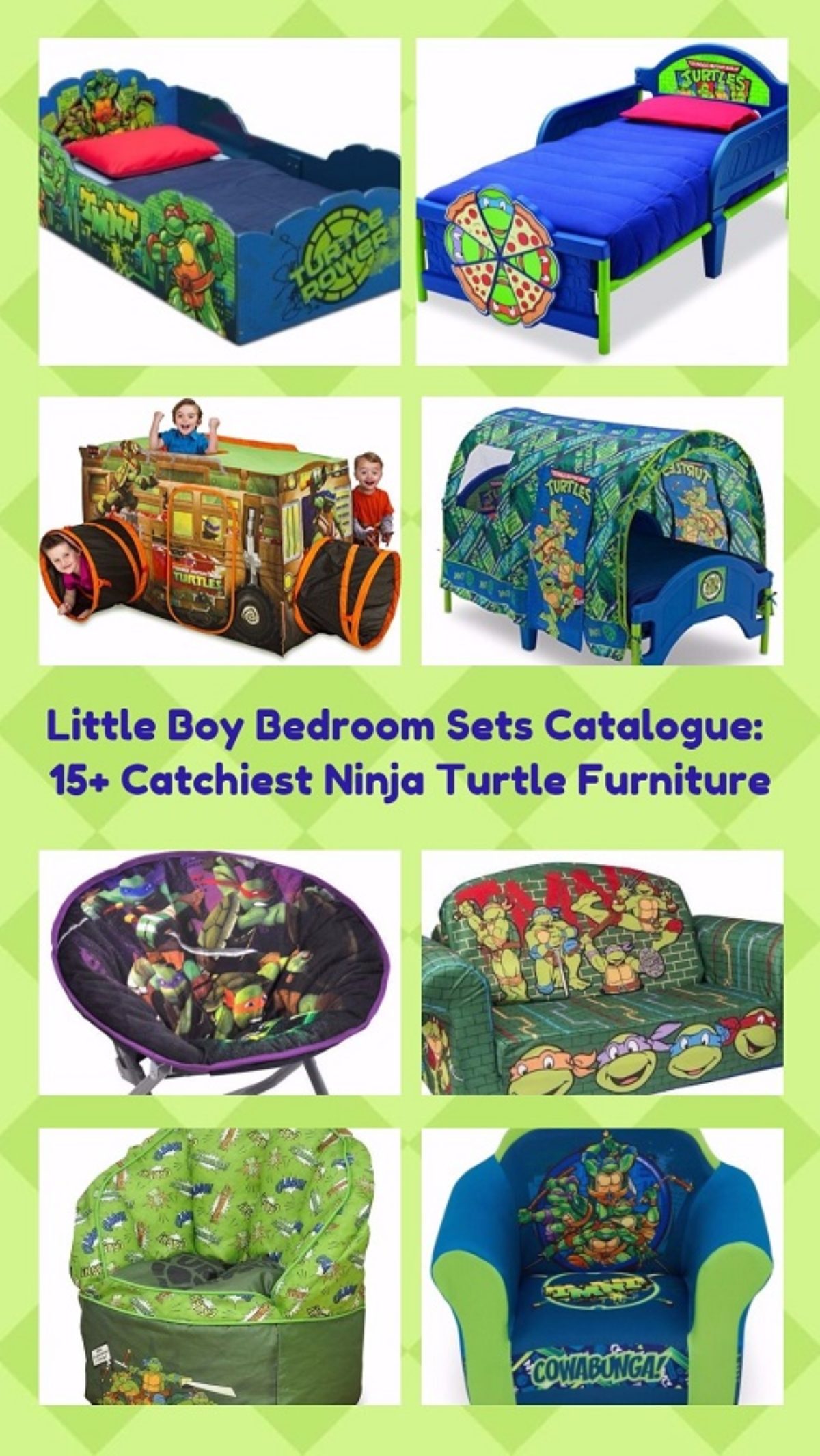 Detail Ninja Turtles Toddler Bed Tent Nomer 18