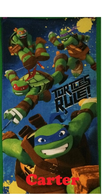 Detail Ninja Turtles Towel Nomer 7