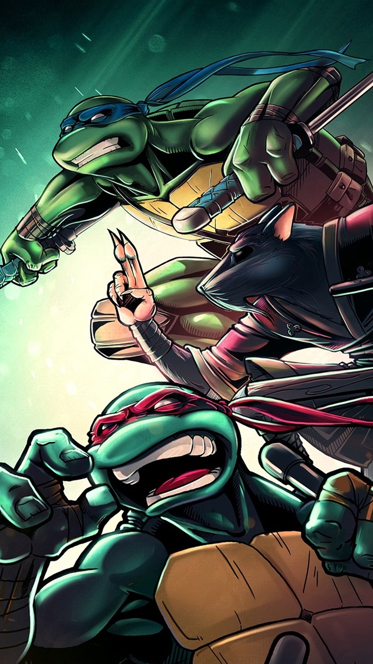 Detail Ninja Turtles Wallpaper Iphone Nomer 22