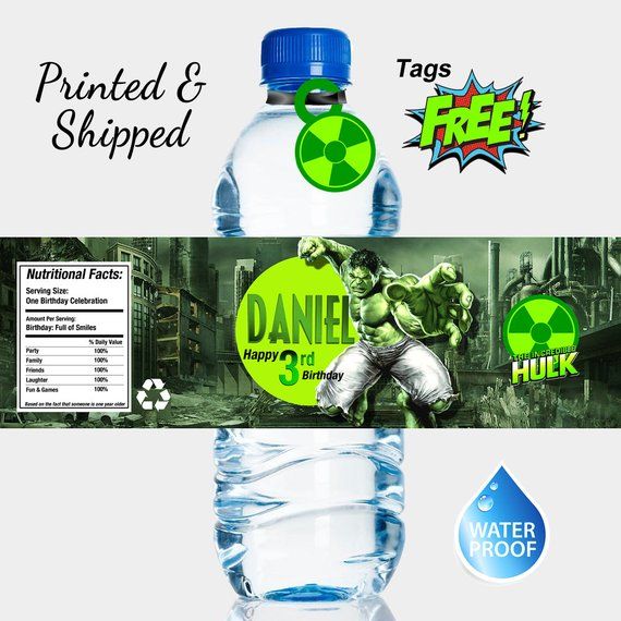 Detail Ninja Turtles Water Bottle Labels Nomer 35