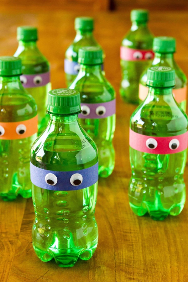 Detail Ninja Turtles Water Bottle Labels Nomer 44