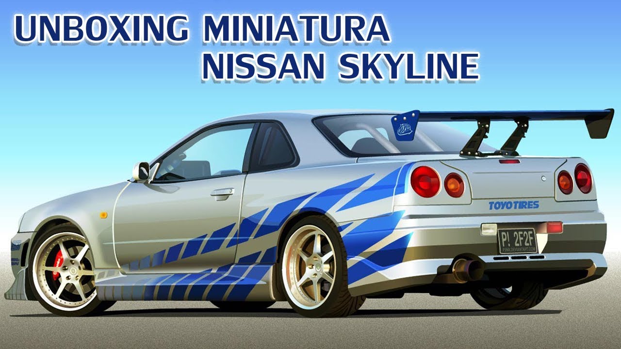 Detail Nissan Skyline Brian O Conner Nomer 9