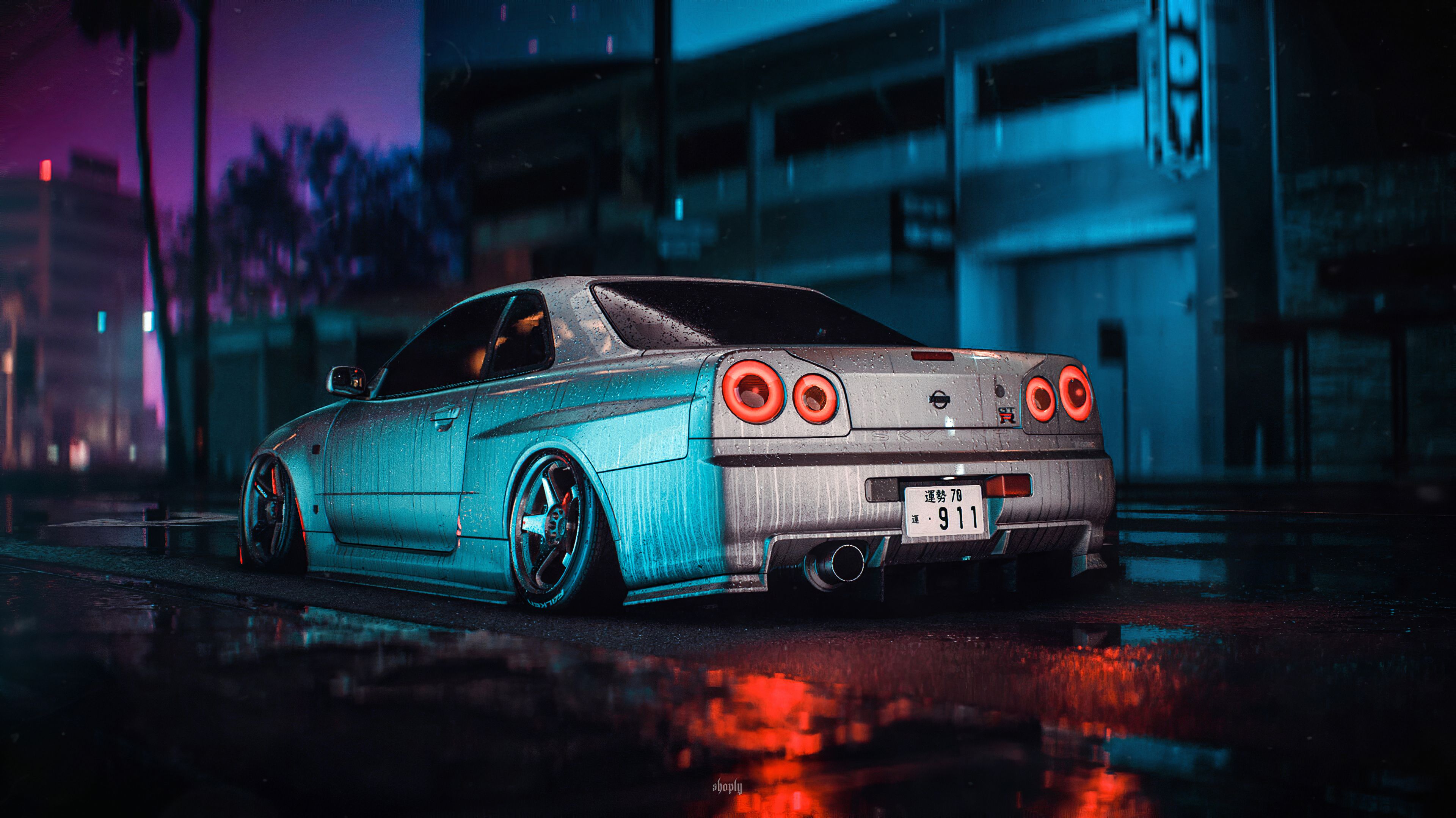 Detail Nissan Skyline R34 Wallpaper Nomer 2