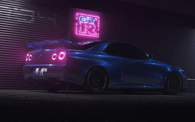 Detail Nissan Skyline R34 Wallpaper Nomer 48