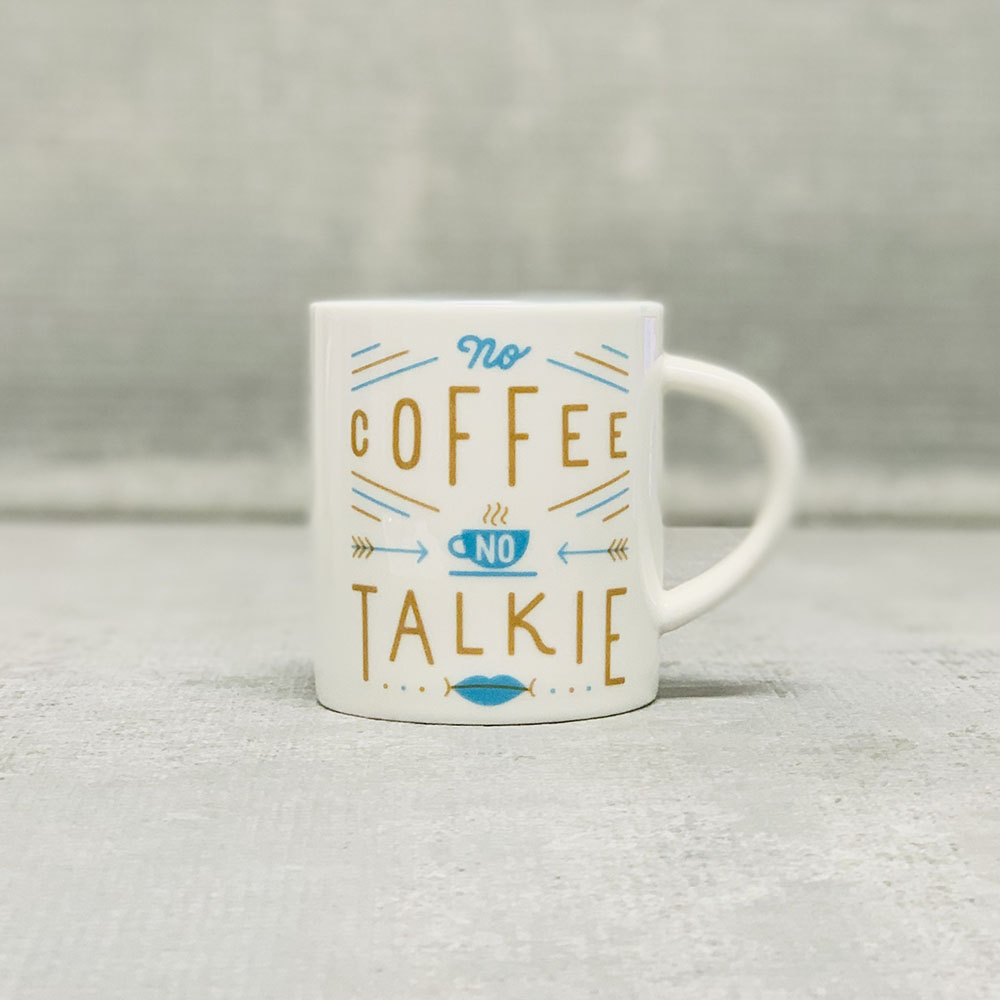 Detail No Coffee No Talkie Mug Nomer 2