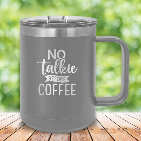 Detail No Coffee No Talkie Mug Nomer 24