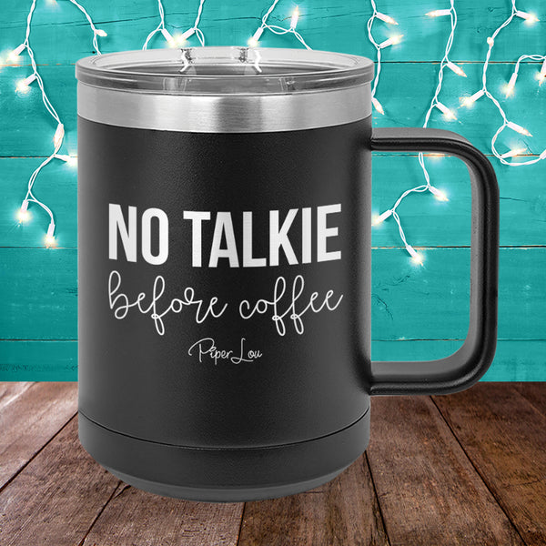 Detail No Coffee No Talkie Mug Nomer 27