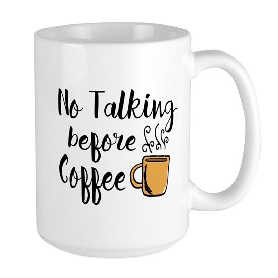 Detail No Coffee No Talkie Mug Nomer 30