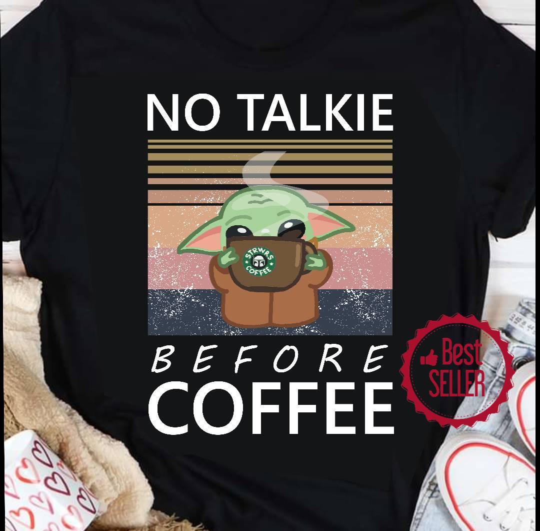 Detail No Coffee No Talkie Shirt Nomer 11