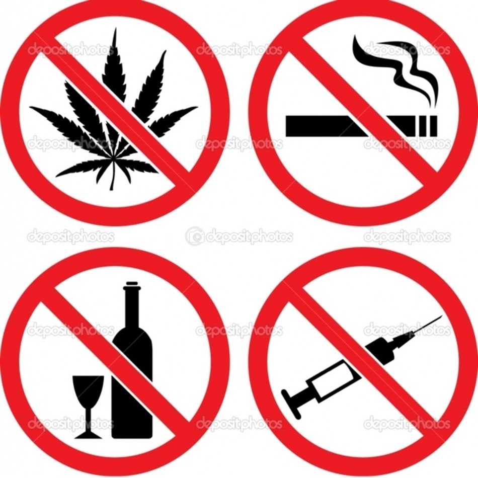 Detail No Drugs Clipart Nomer 7