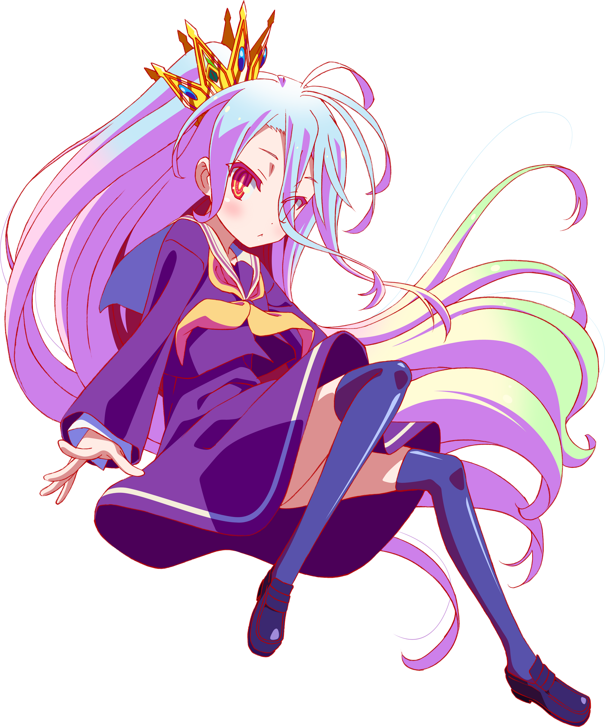 Detail No Game No Life Logo Nomer 53