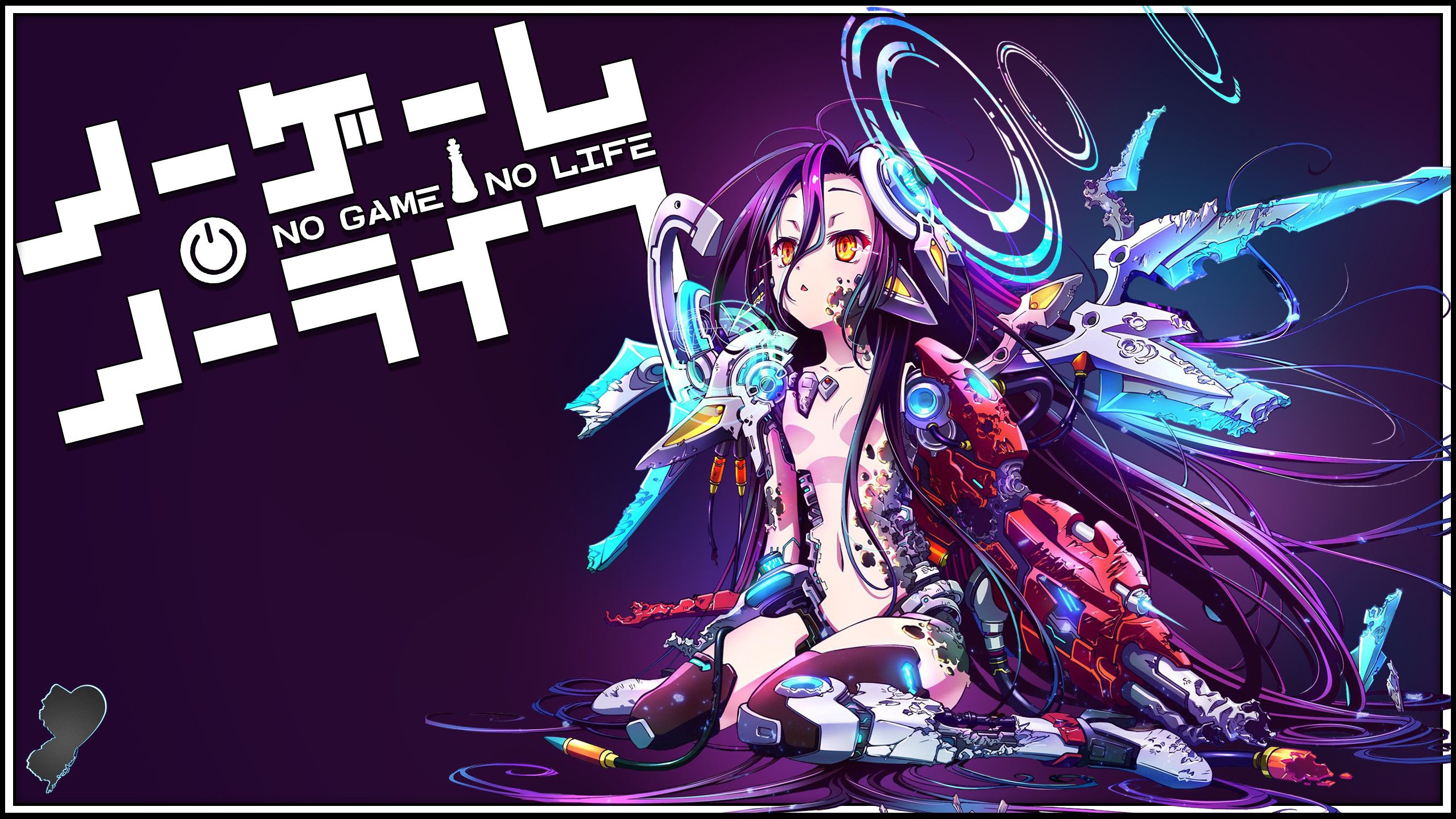 Detail No Game No Life Logo Wallpaper Nomer 21