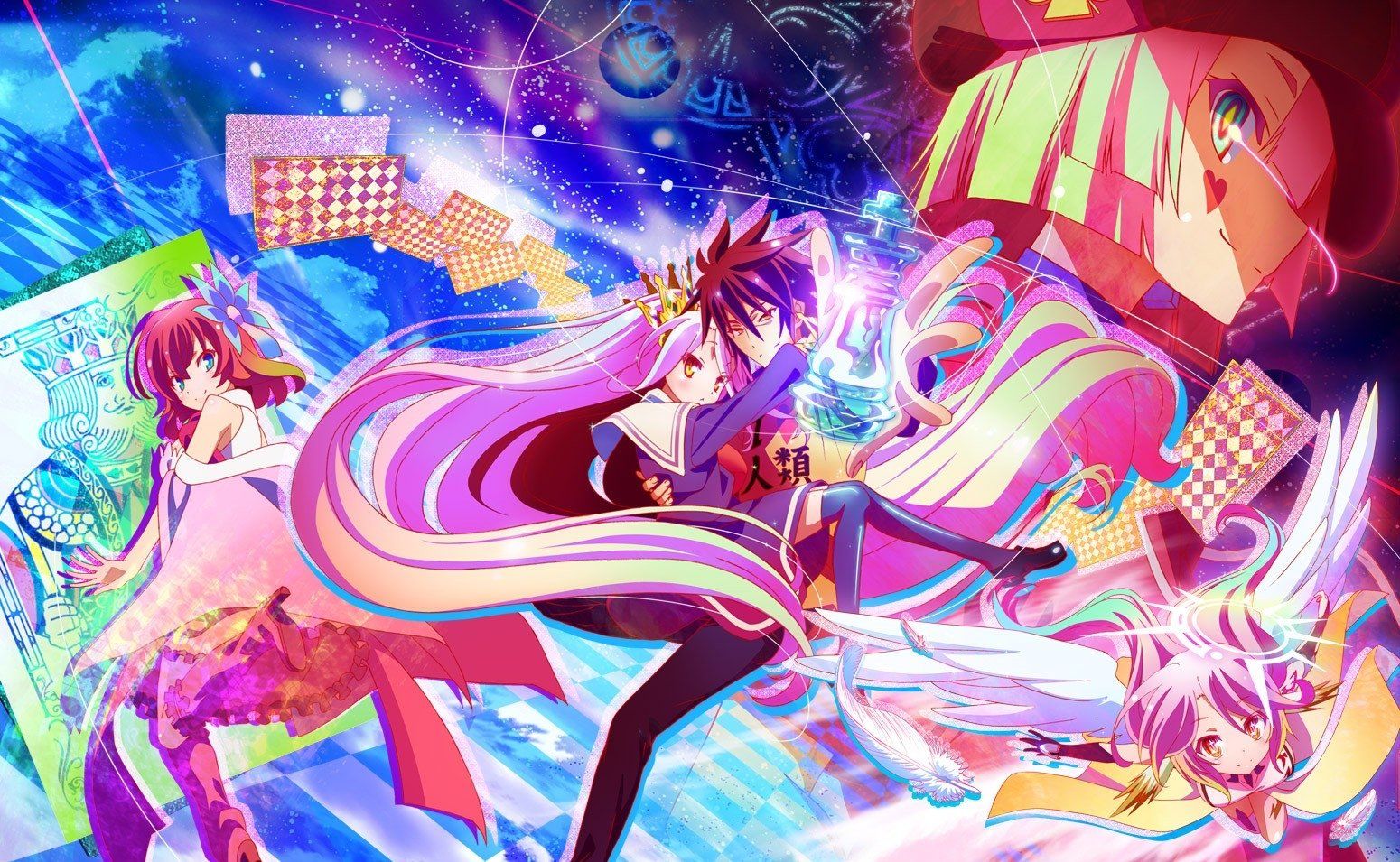 Detail No Game No Life Logo Wallpaper Nomer 27