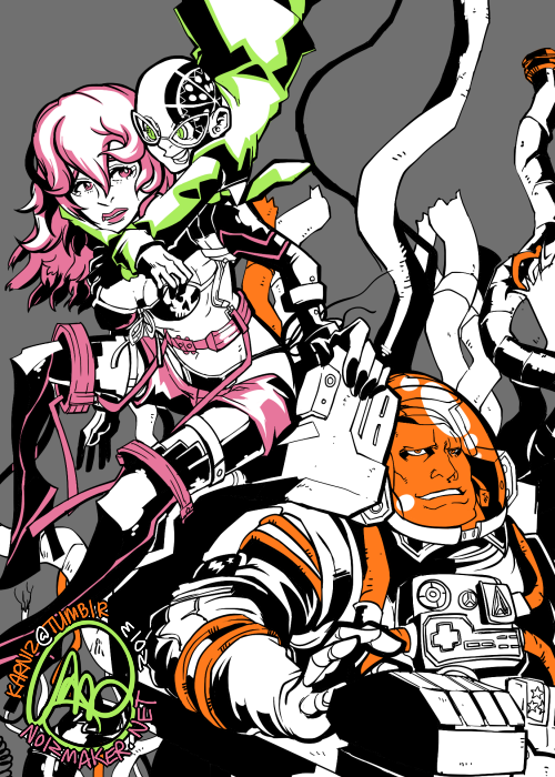 Detail No More Heroes Captain Vladimir Nomer 18