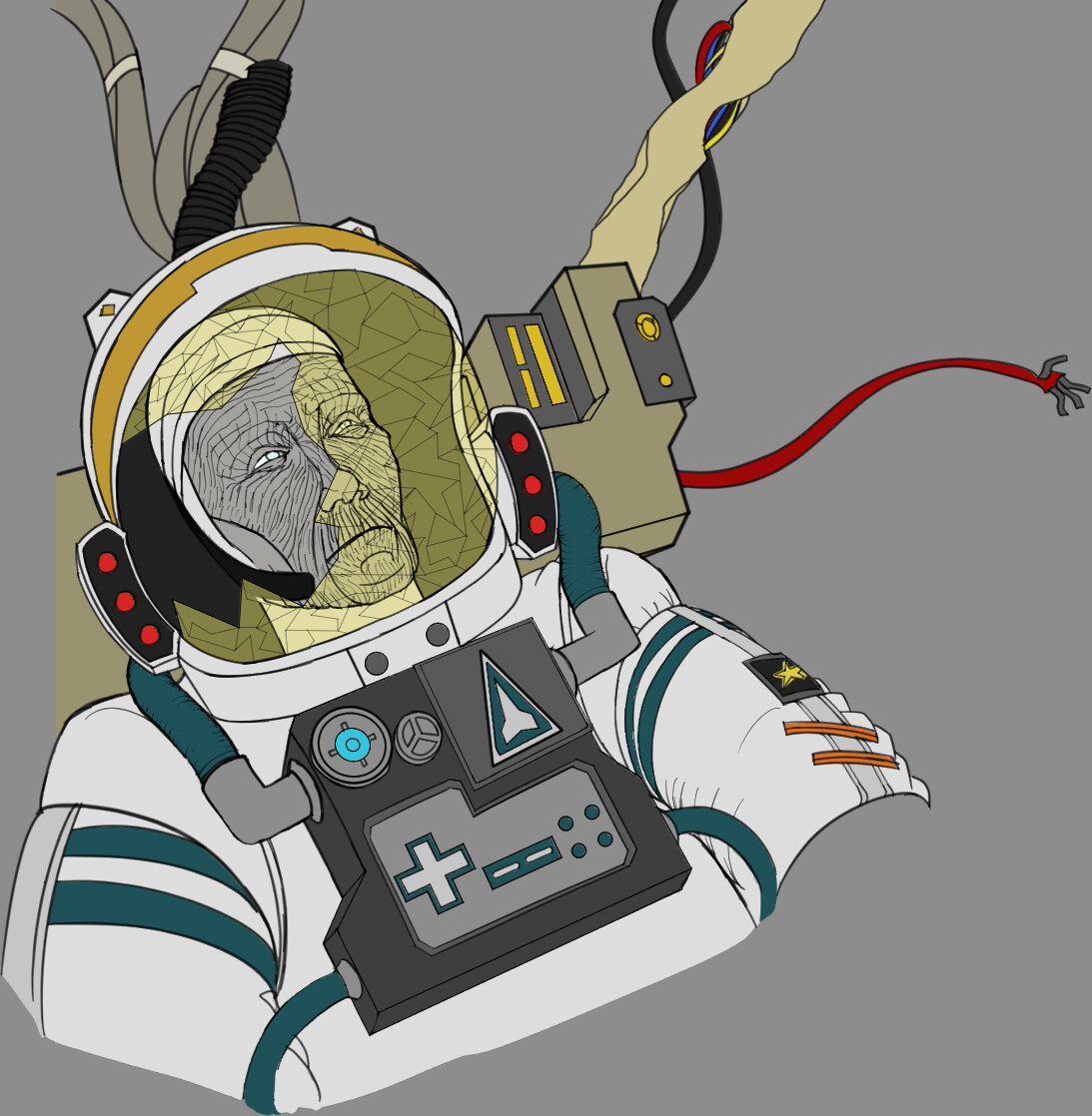 Detail No More Heroes Captain Vladimir Nomer 9