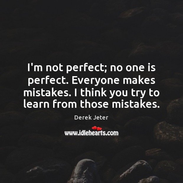 Detail No One Is Perfect Quotes Nomer 20