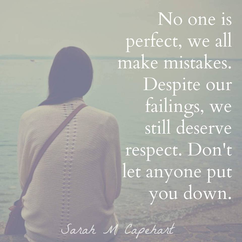 Detail No One Is Perfect Quotes Nomer 24