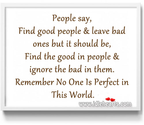 Detail No One Is Perfect Quotes Nomer 27