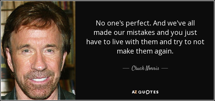 Detail No One Is Perfect Quotes Nomer 32