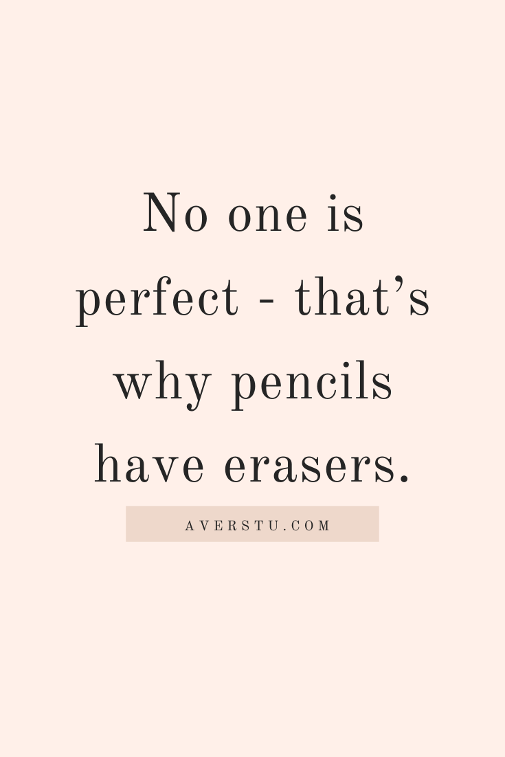 Detail No One Is Perfect Quotes Nomer 35
