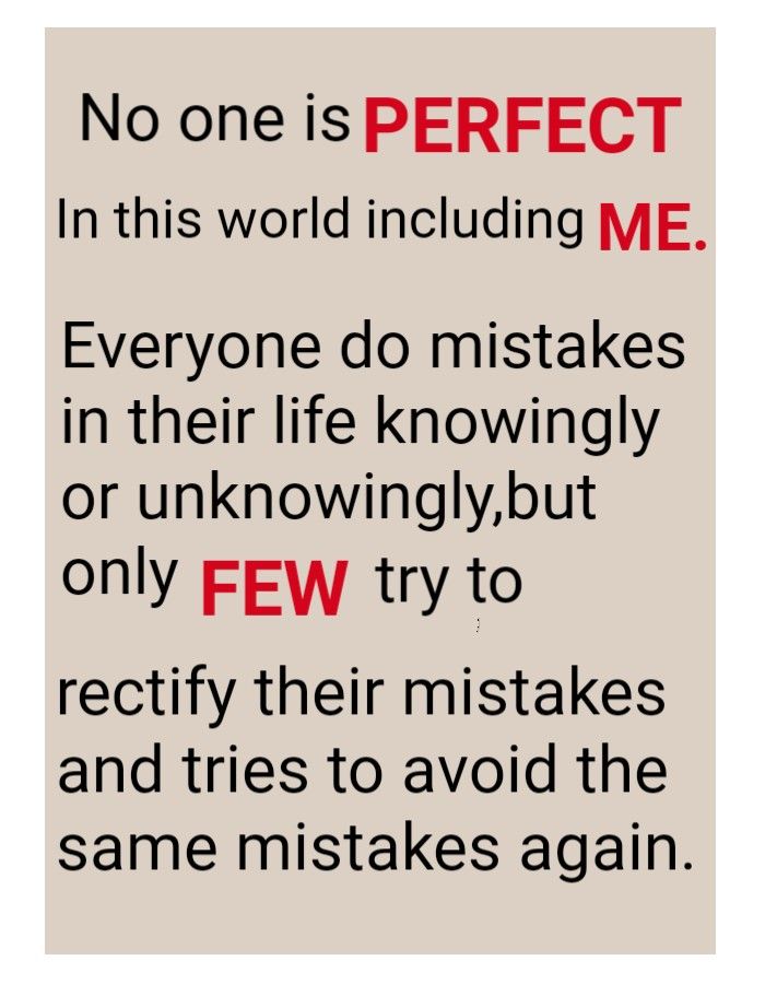 Detail No One Is Perfect Quotes Nomer 37