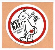 Detail No Rats Union Sticker Nomer 11