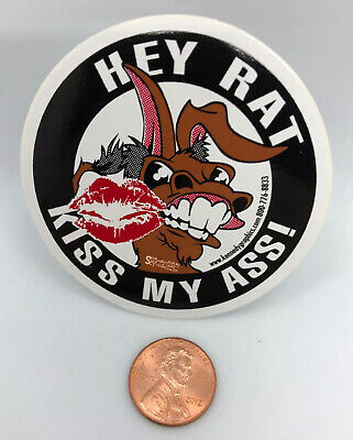 Detail No Rats Union Sticker Nomer 50