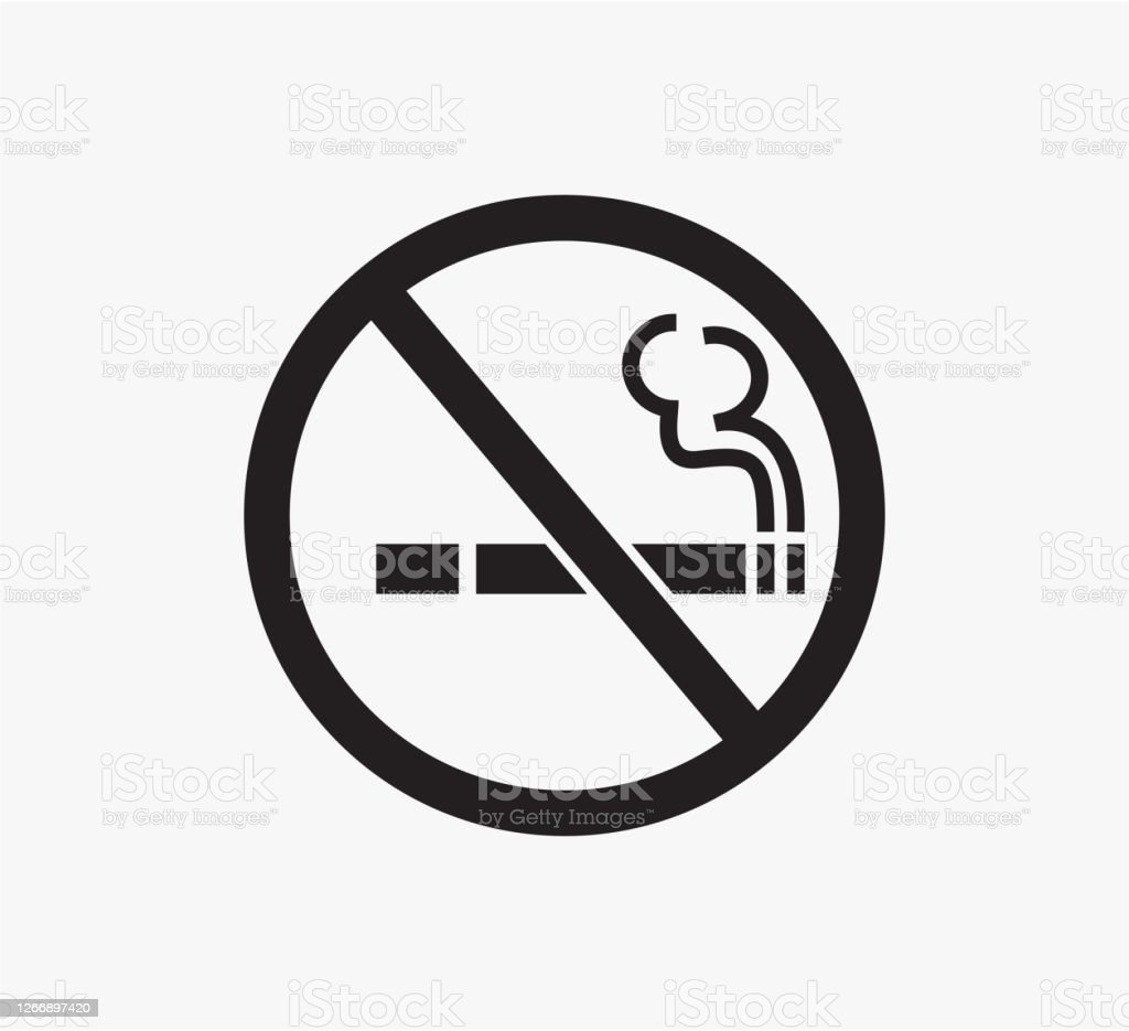 Detail No Smoking Icon Png Nomer 29