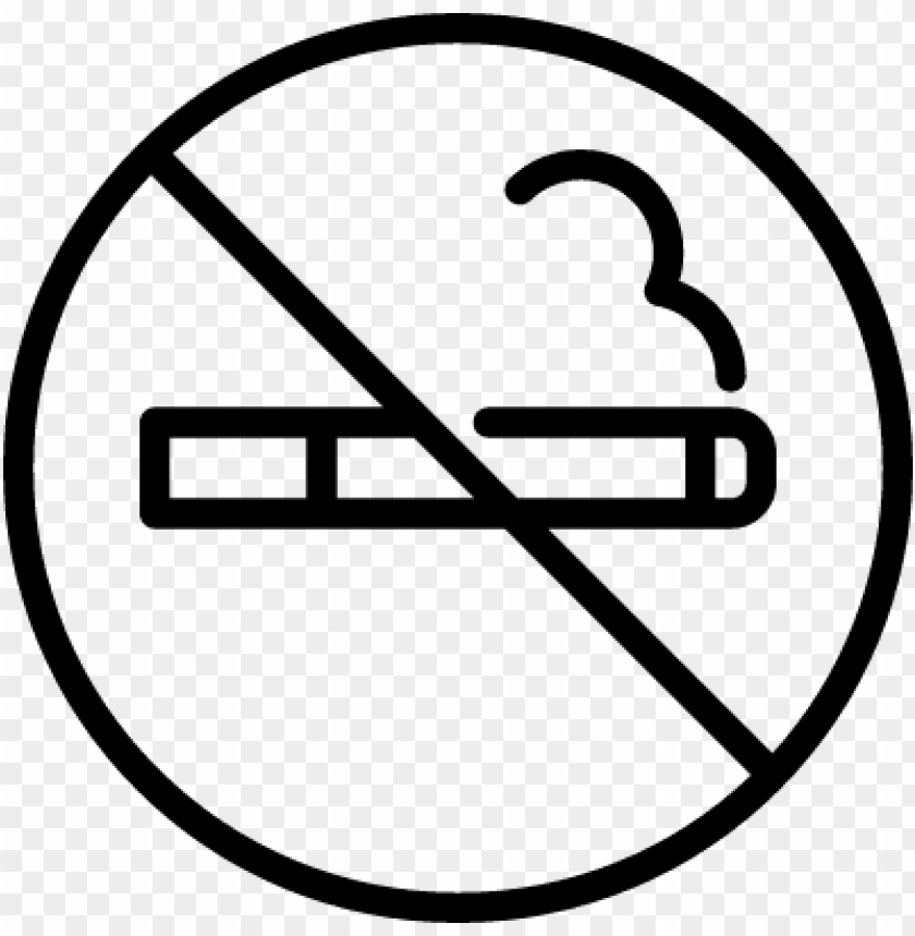 Detail No Smoking Icon Png Nomer 39