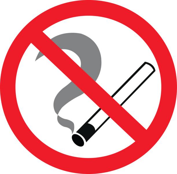 Detail No Smoking Logo Vector Nomer 3