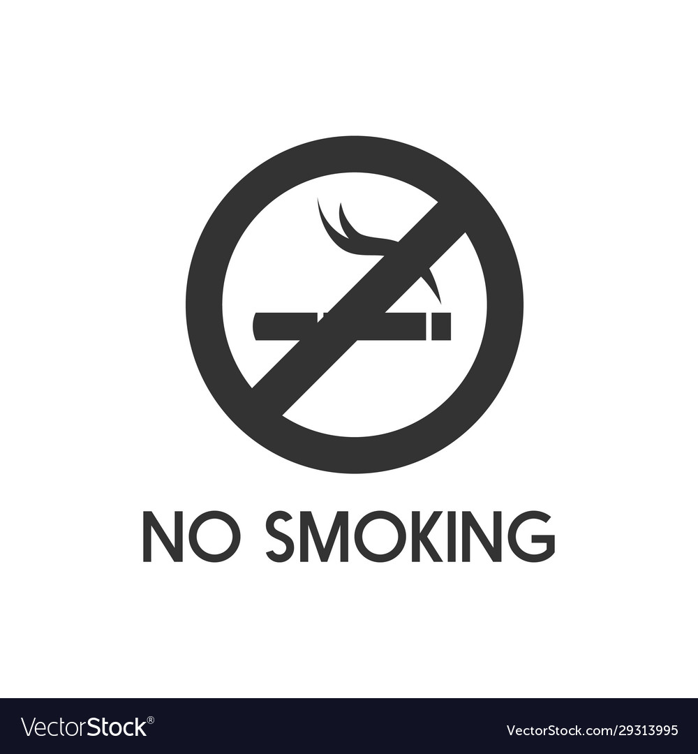 Detail No Smoking Logo Vector Nomer 23