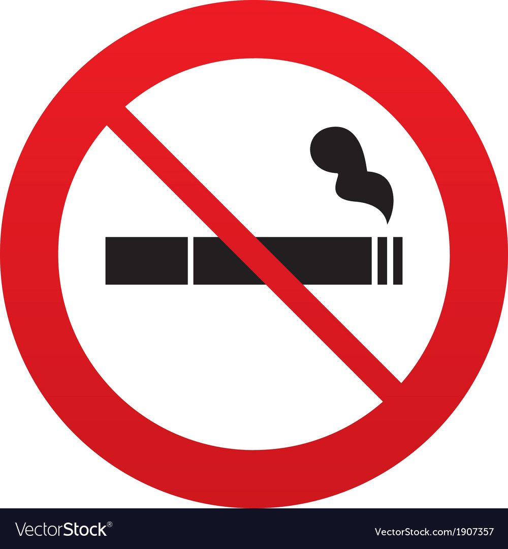 Detail No Smoking Logo Vector Nomer 25