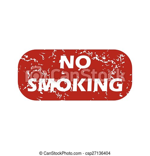 Halaman Unduh untuk Red Grunge No Smoking Logo On A White Background