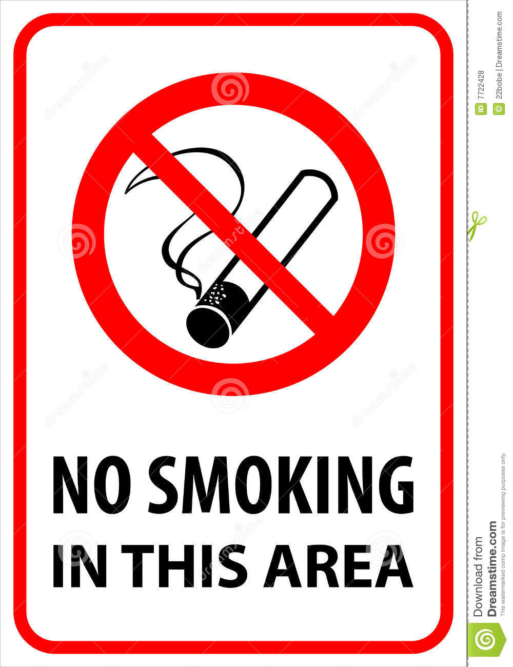 Detail No Smoking Sign Free Download Nomer 20