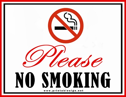 Detail No Smoking Sign Free Download Nomer 38