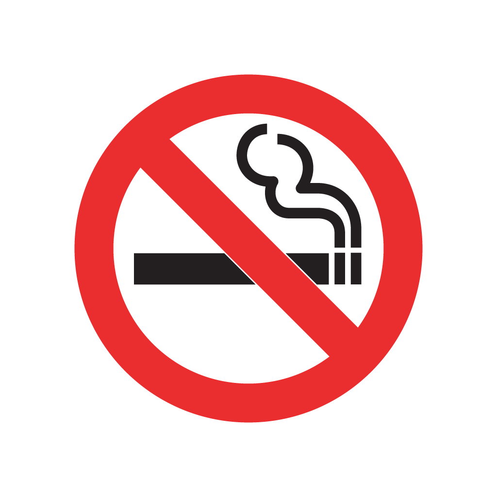 Detail No Smoking Sign Free Download Nomer 6