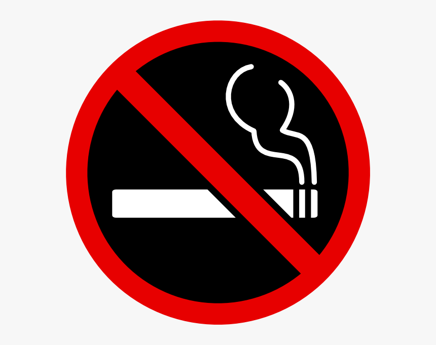 Detail No Smoking Sign Transparent Background Nomer 11