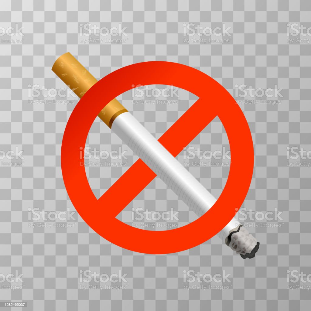 Detail No Smoking Sign Transparent Background Nomer 26