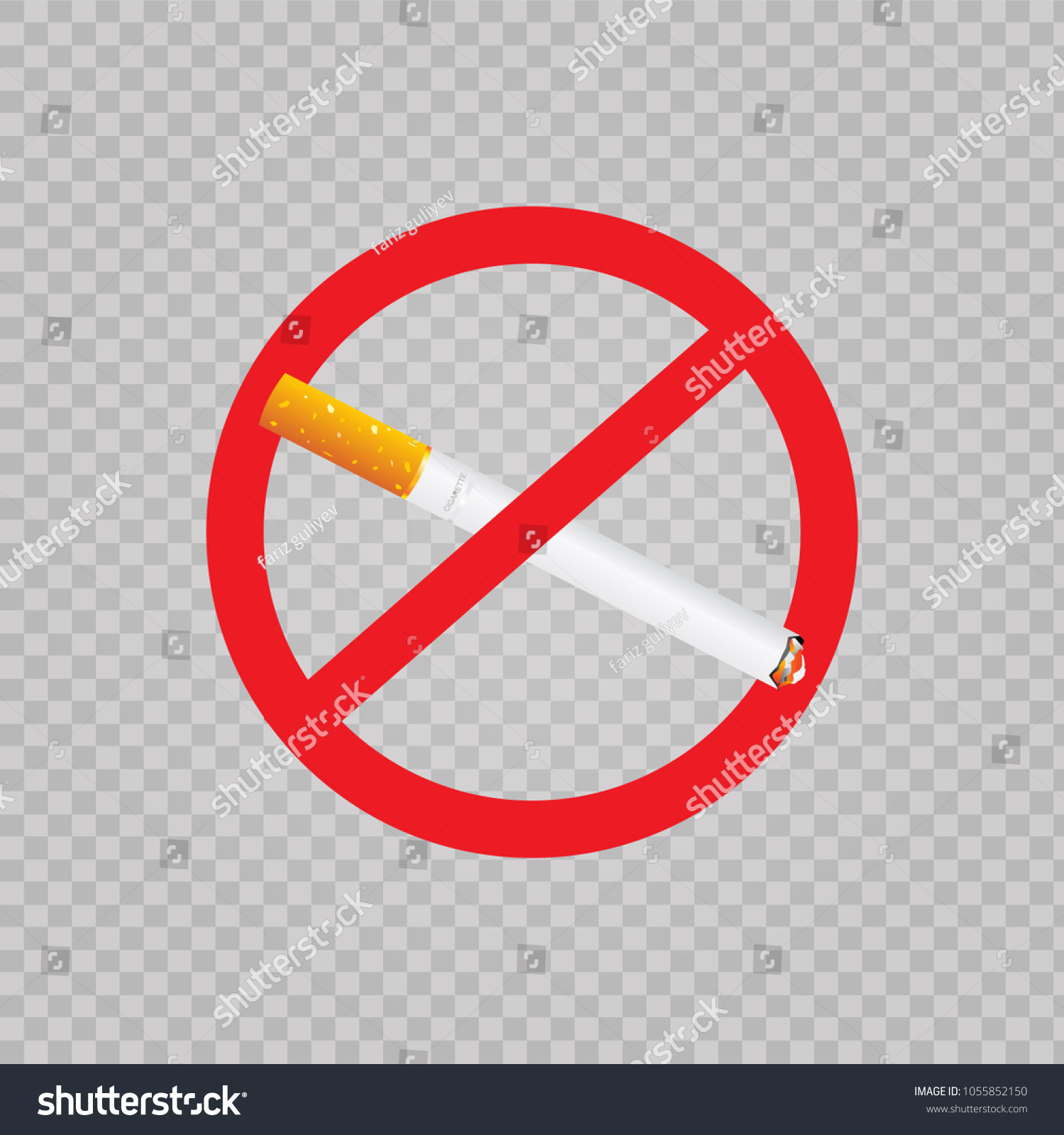 Detail No Smoking Sign Transparent Background Nomer 45