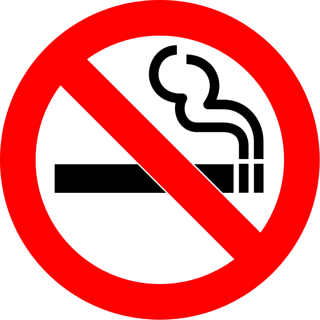 Detail No Smoking Sign Transparent Background Nomer 9