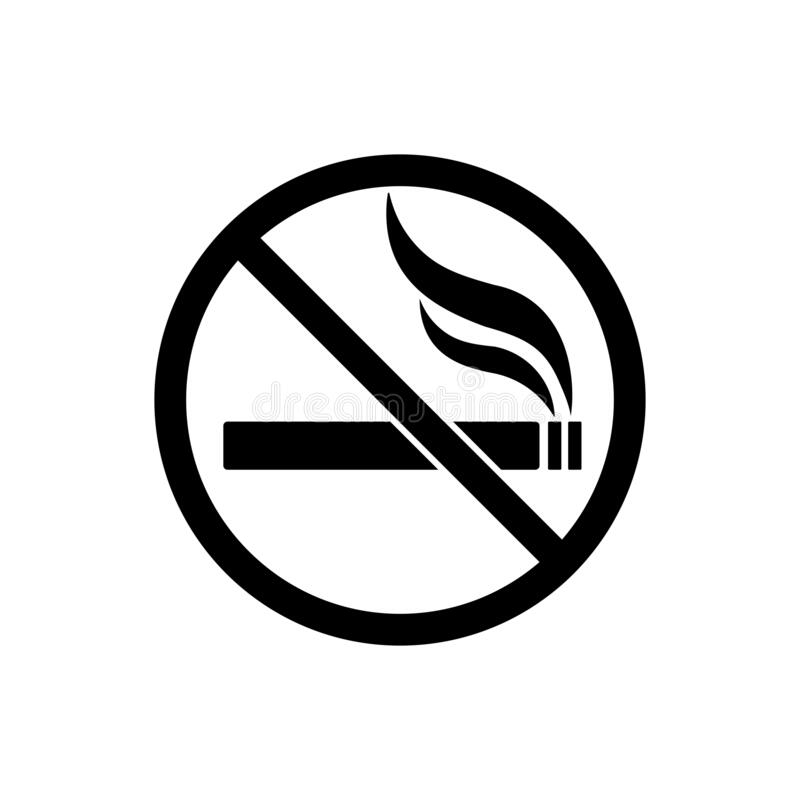 Detail No Smoking Vector Nomer 19